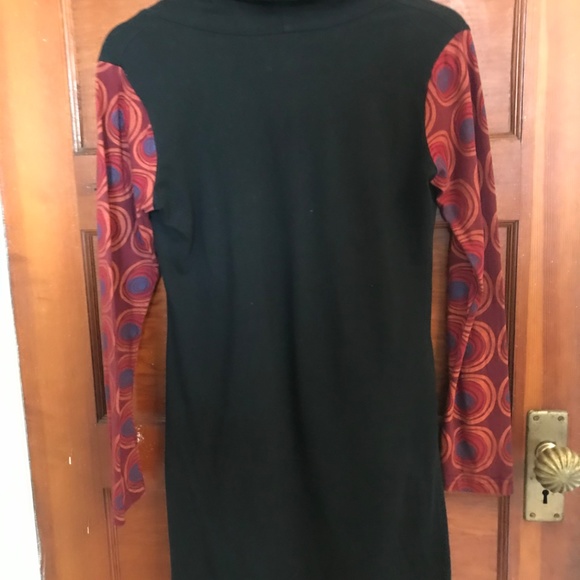 Adria Mode Colourful Dress with Pockets - Picture 5 of 7